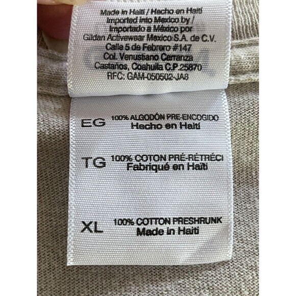 Down South Moonshine Get Your Shine On T-Shirt Light Beige Size XL - Picture 7 of 10